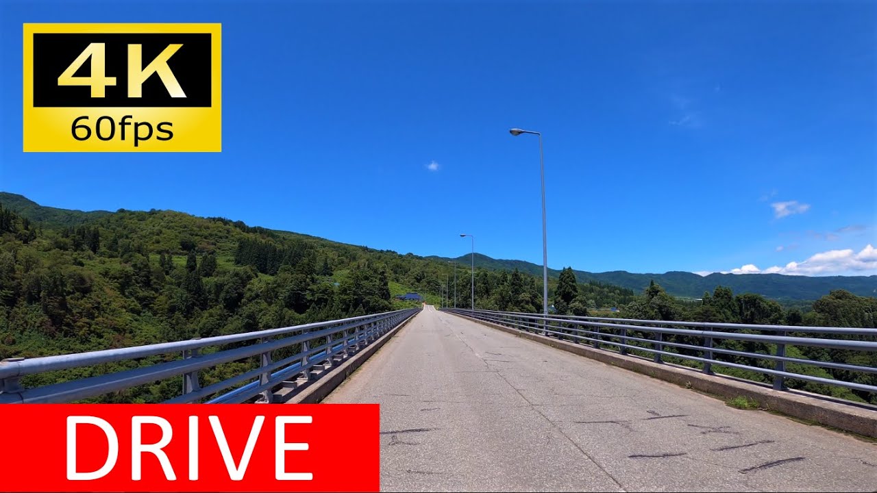 【Driving in Japan】Iiyama City Municipal Route/Nagano Prefectural Route 409: Iiyama - Teruoka [4K]