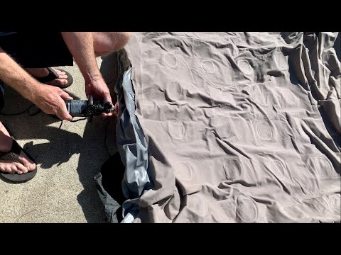 How to deflate an air mattress