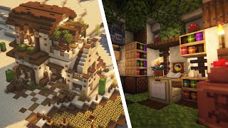 Minecraft How to Build | 🌵 Desert House Tutorial Part 2 Interior