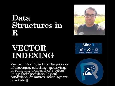 Data Structures: Vector Indexing in R - YouTube