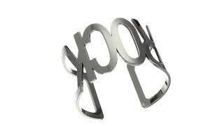 Steve Madden Rock Open Bangle Bracelet SKU: 9013046 Update