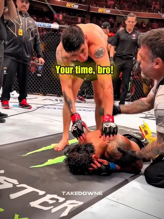 After this fight, the whole arena was in tears #ufc