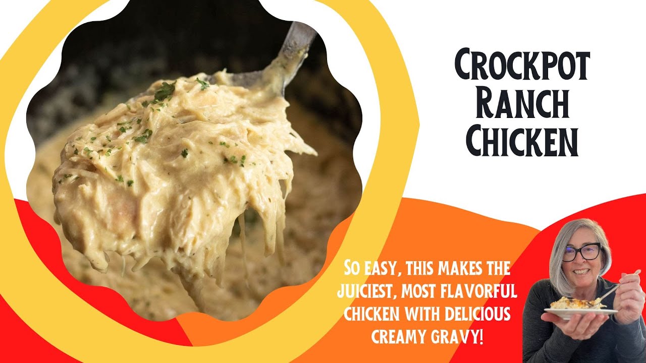 Dump & Go Crockpot Ranch Chicken | Just 5 Ingredients | Easy Family Dinner!