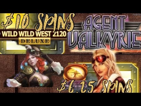 Big Money Wins Double Feature Wild Wild West 2120 Agent Valkyrie Chumba Casino 
