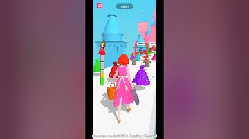 Princess Run 3D - All Levels Gameplay Walkthrough Android,ios (Levels 4-5)