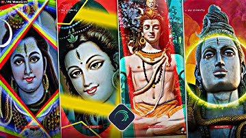 Mahadev Status Video Editing Alight Motion | Sawan Bolbam Status Editing | PK Workcity