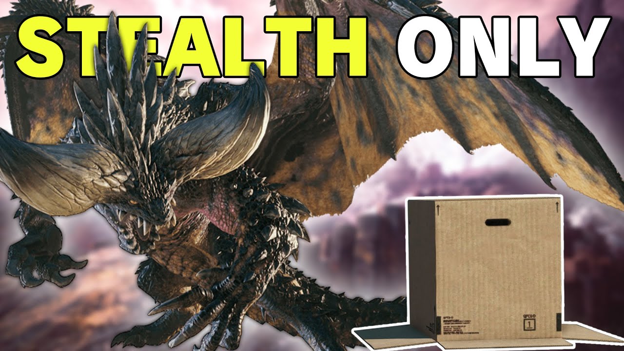 Сможете ли вы пройти MONSTER HUNTER WORLD, не будучи замеченным?