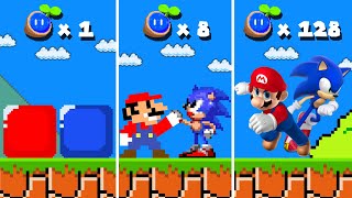 Mario but Wonder Seed Make MARIO and SONIC get More REALISTIC...