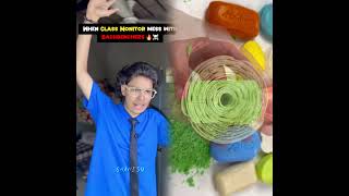 When Class monitor messes with backbencher.#backbencher #viral #satisfying #illustration #yt #funny