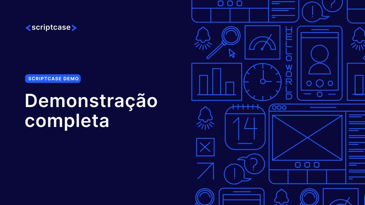 Scriptcase - Demonstração Completa - YouTube