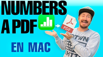 COMO CONVERTIR UN ARCHIVO NUMBERS A PDF EN MAC EN 2 MIN - OS VENTURA 2023