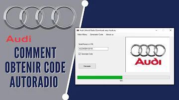 Où trouver le code autoradio Audi A4 ?
