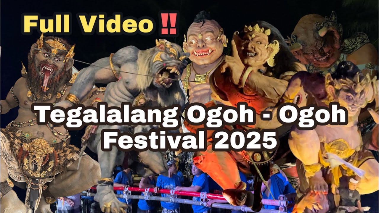 Full Video ‼️ Tegallalang Ogoh - Ogoh Festival 2025