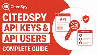 CitedSpy API Keys & API Users: Complete Guide