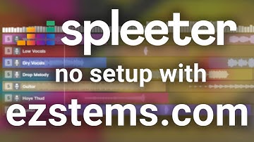 Use Spleeter online with NO SETUP required!