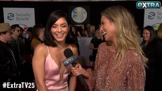 Vanessa Hudgens Talks Halloween Costumes & Her Movie ‘Second Act’