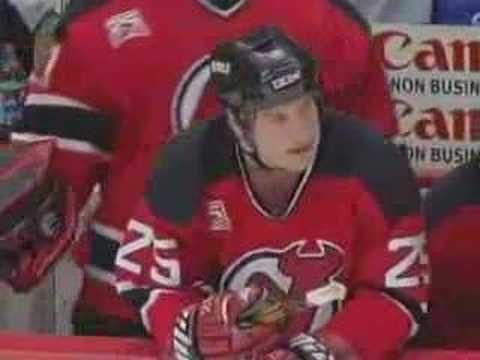 Sean Avery screens Martin Brodeur The Avery Rule 