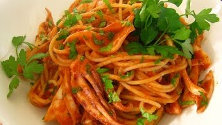 Pasta Al Sugo Di Calamari Pasta Al Sugo Di Calamari