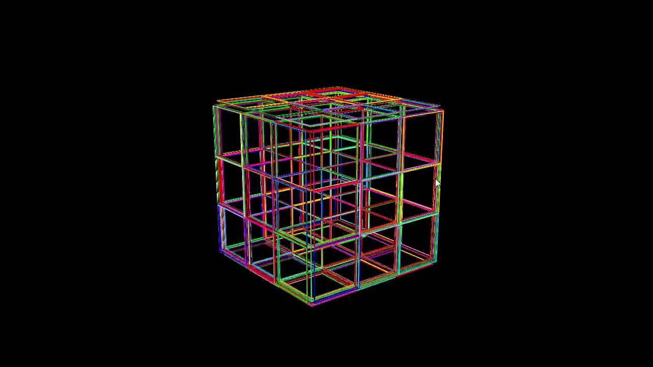 5 dimensional Rubik's cube solved - YouTube