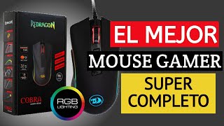 Redragon Cobra M711 - Mejor Mouse Gamer Economico (Unboxing, Review, Español)