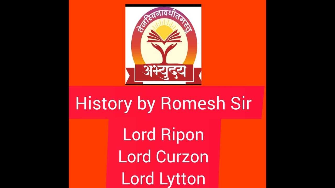Lord Ripon, Lord Curzon, Lord Lytton - YouTube