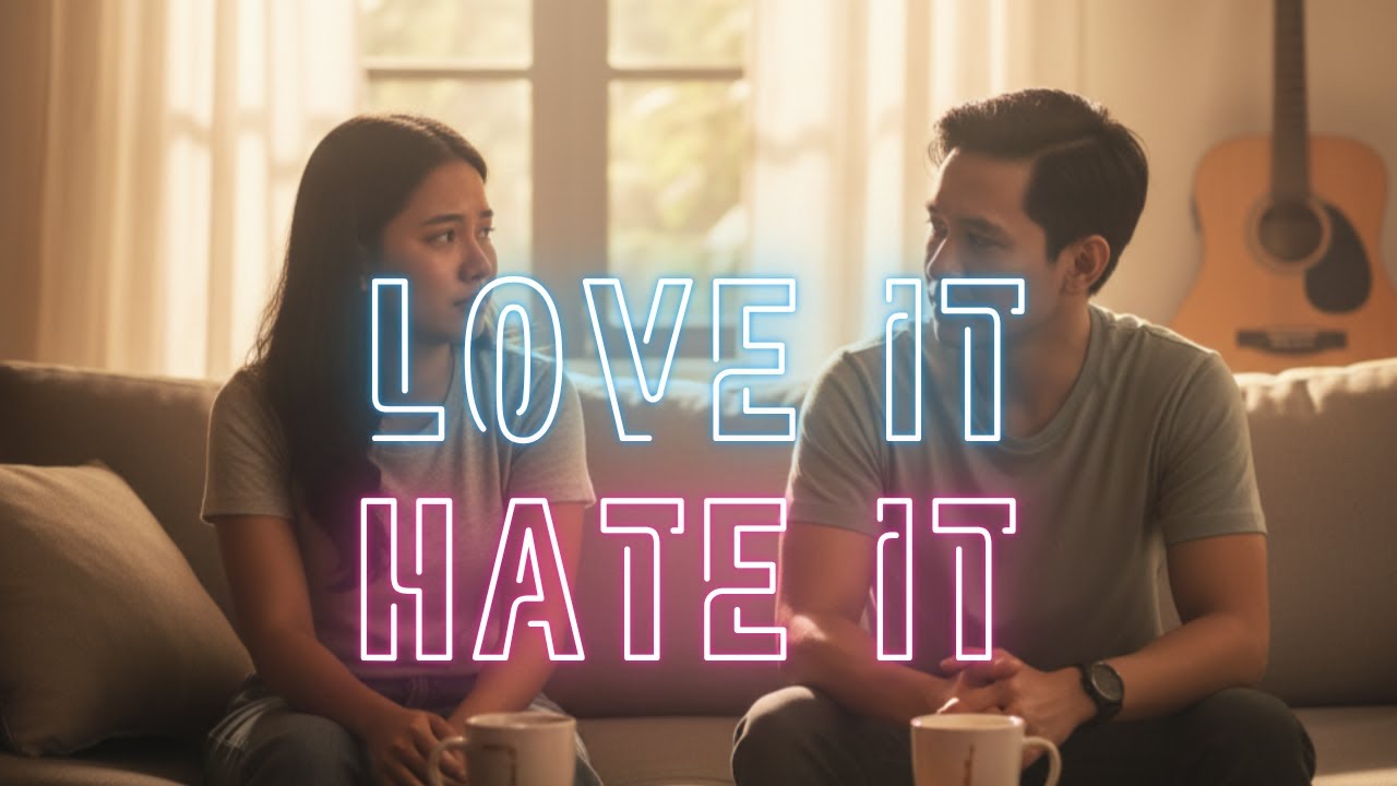 Love It, Hate It | Acoustic Pop Rock Song About Imperfect Love 
