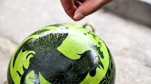 Hướng dẫn khắc dưa hấu cực kỳ đơn giản phần 1| Thánh Trái Cây