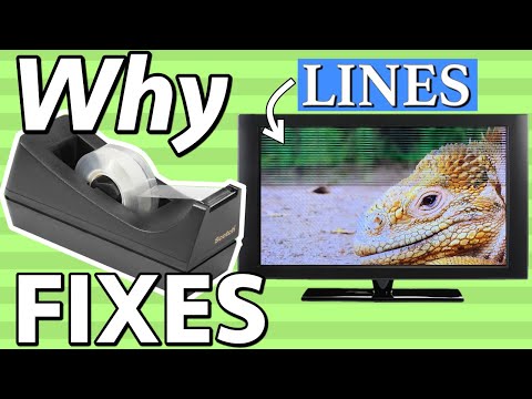 Repair Hack Explained   How to Fix TV Horizontal Lines - Part 2