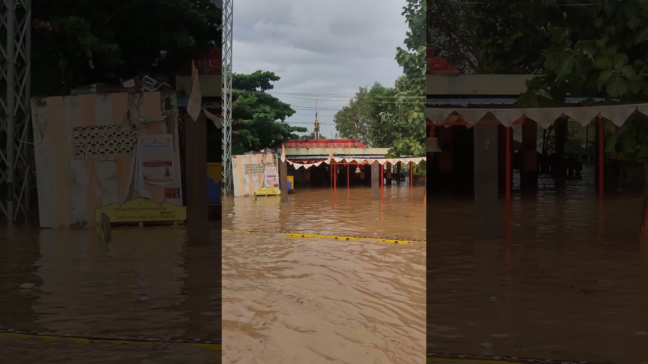 Montha Cyclone effect in Ongole 