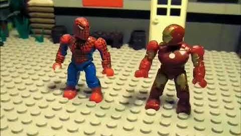 *MEGA BLOKS* Spiderman vs Iron Man 8
