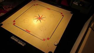 Carrom TRICKSHOTS - UNUSUAL WAYS OF POCKETING A COIN- Part-2 - Hooks and Double screenshot 5