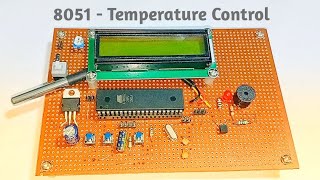 Temperature Controller Using 8051 Microcontroller | Interfacing Of Temperature Sensor With 8051 Wealth
