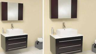Fresca Modello Espresso Modern Bathroom Vanity w/ Ceramic Sink & Medicine Cabinet - FVN6183ES
