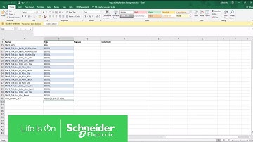 How to Create Alias Array Variables Using the Unity Excel Tool | Schneider Electric Support