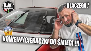 Jak naprawić wycieraczki - dlaczego piszczą skaczą rozmazują i źle zbierają ?!!