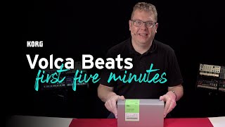 Get started with the Volca Beats - your first five minutes
