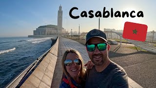 CASABLANCA, Maroc : 3 heures pour visiter / Fin du Road trip