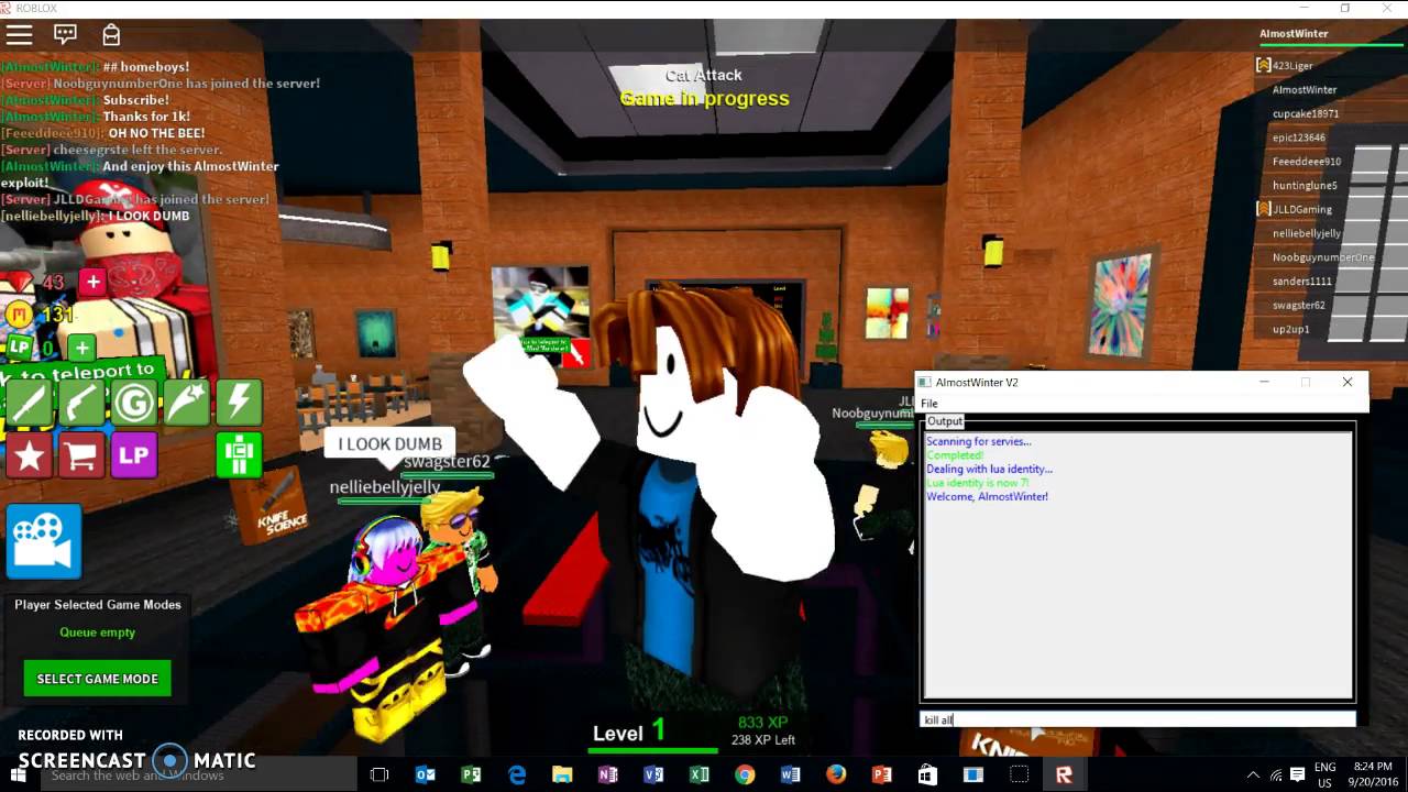 Roblox Hacking Mad Games Youtube