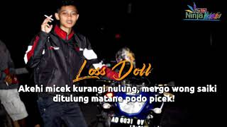 Loss doll versi story wa ninja jari jari hitz