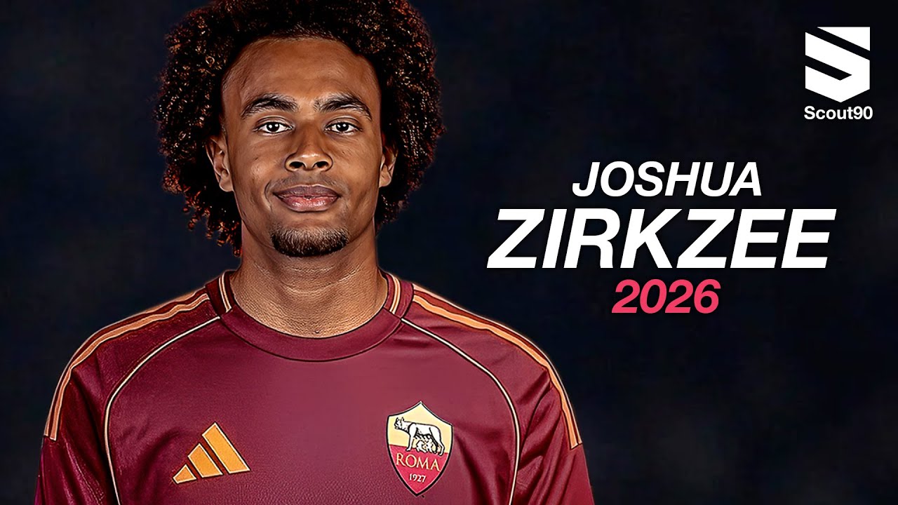 Joshua Zirkzee ► Welcome to AS Roma 2026 - Crazy Skills & Goals | HD