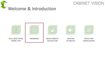 CABINET VISION Tutorial (Expert- 14) - General Introduction to User Created Standards