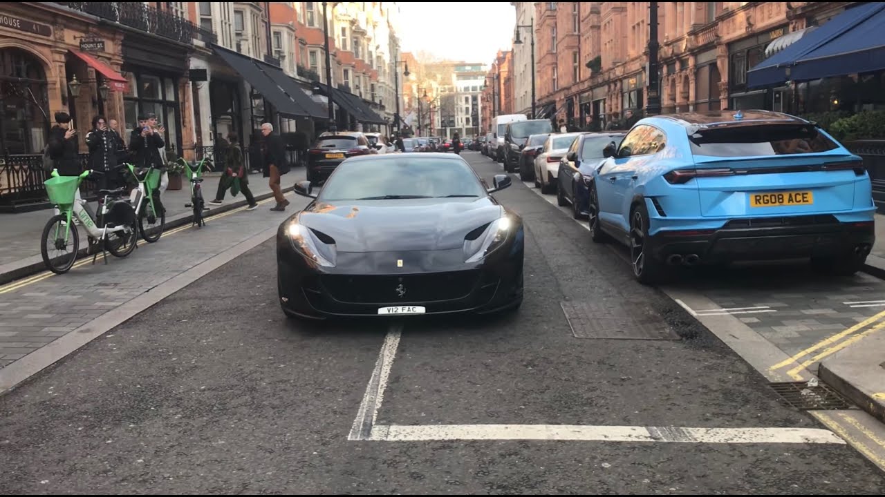 Car Spotting Supercars in London January 2026 | Superfast Novitec, Aventador, Purosangue, Huracan...