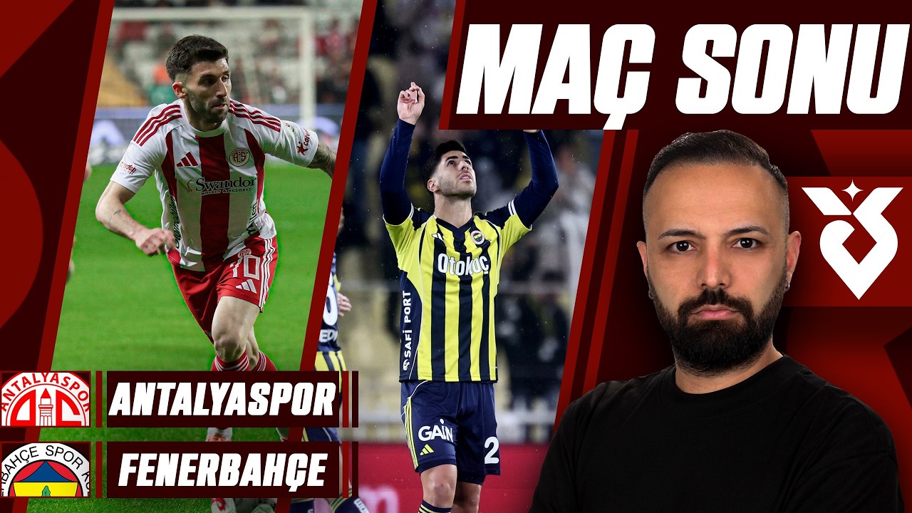 ÜST ÜSTE İKİNCİ KAYIP | ANTALYASPOR - FENERBAHÇE | MAÇ SONU