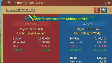 Lords Mobile - I got rallied lol