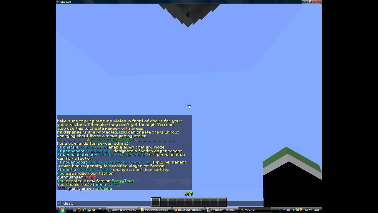 Minecraft ~ Plugin Review: Factions by MassiveCraft - YouTube