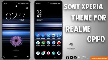 Sony Xperia Theme for Oppo & Realme | Realme theme | Oppo Theme | Ideal Techist