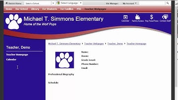 Login to SchoolWires