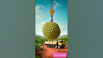 What Happens If You Drill Into a custard apple ?  #aivideo #ai #fruit #animation #videoai