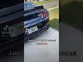 10000 exhaust on mustang gt shorts exhaust youtubeshorts