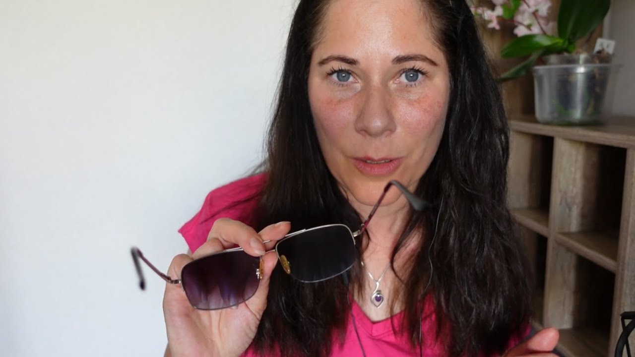 Magyar ASMR | napszemüveg próbák, arcérintések